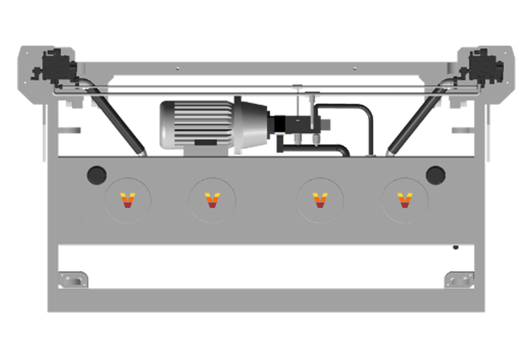 Hệ thống thủy lực máy chấn Accurpress